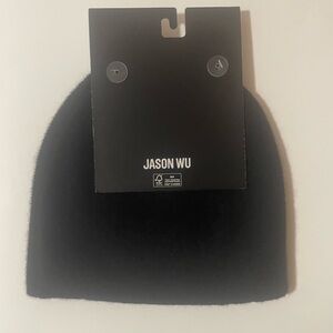 Jason Wu Elegant Black Cashmere Women's Beanie